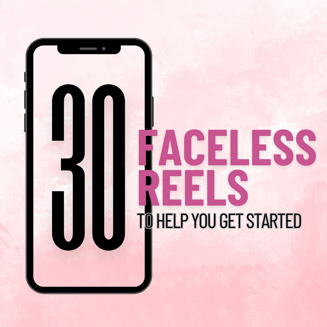 30 Faceless Digital Marketing Templates