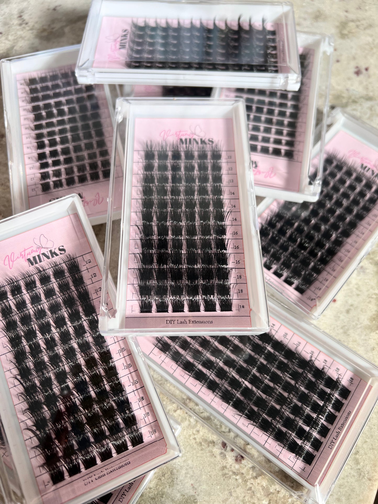 Hybrid Lash Cluster Tray